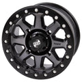 4/137 Tusk Uinta Beadlock Wheel 14x7 5.0 + 2.0 Gunmetal/Black For Can-Am Defender HD10 Pro DPS 2020-2022