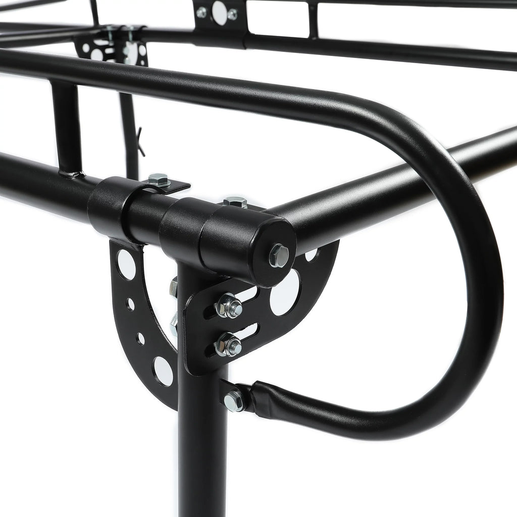 HECASA 60" Over-Cab Truck Rack 1000 Lbs Adjustable Truck Ladder Rack Pickup Lumber Utility Kayak Rack Full Size