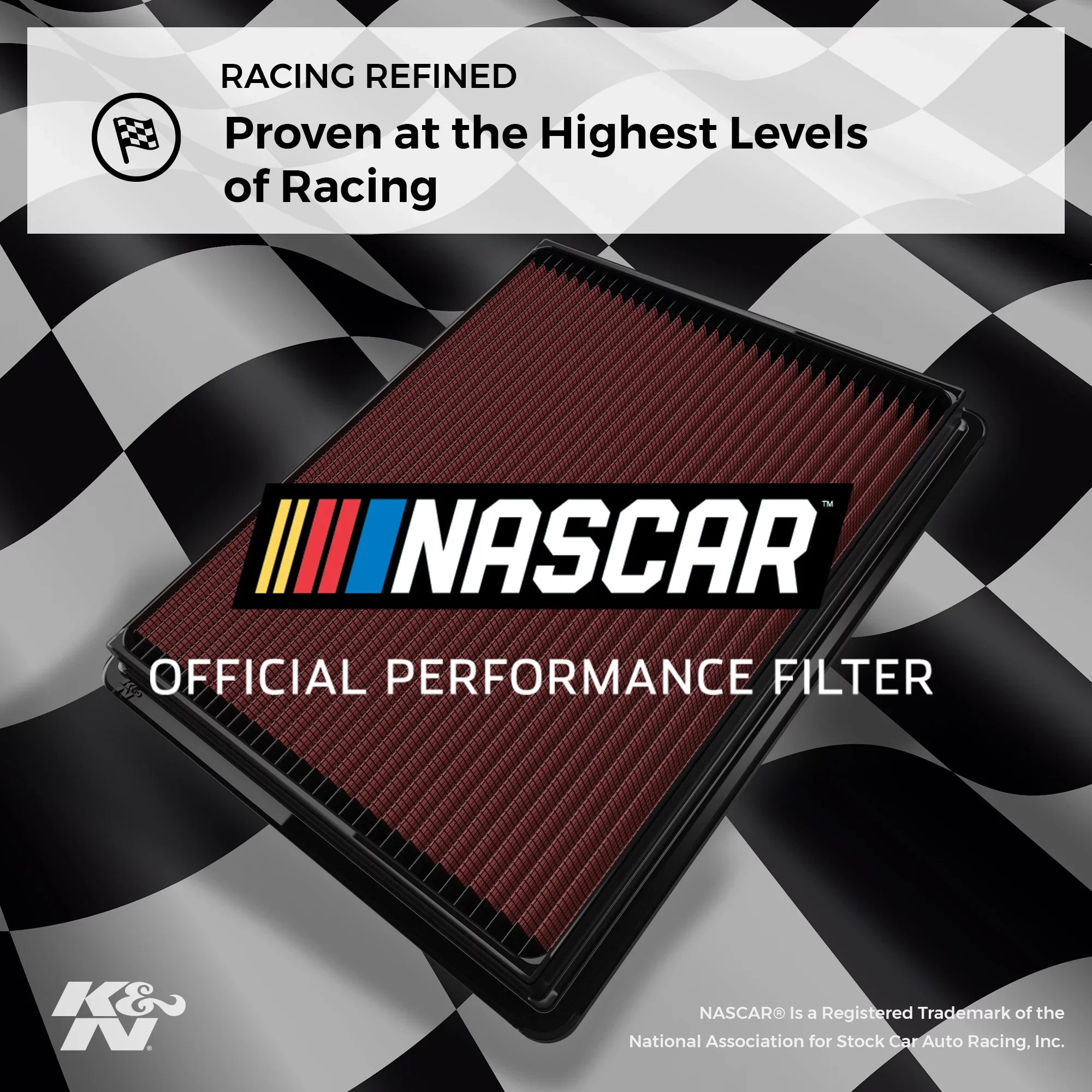 K&N Engine Air Filter: High Permance, Premium, Washable, Replacement Filter: 2011-2018 Land Rover L4 Wrap Sport, Range Rover Evoque, LR2, Freelander), 33-2991