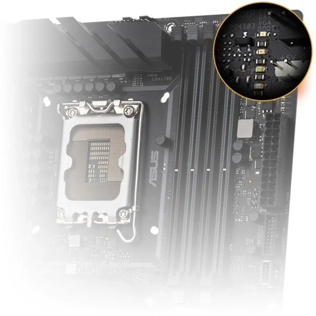 ASUS TUF GAMING H670-PRO WIFI D4 LGA 1700 (Intel 12th &13th Gen) ATX Gaming Motherboard (PCIe 5.0, DDR4, 14+1 DrMOS, 4xPCIe 4.0 M.2 Slots, WiFi 6, 2.5 Gb LAN, Front USB 3.2 Gen 1 Type-C)