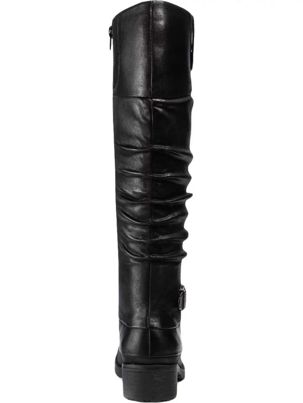 BARETRAPS Womens Black Stretch Gore Side Pull Tab Latch Accent Cushioned Onika Round Toe Block Heel Zip-Up Boots Shoes 11 M