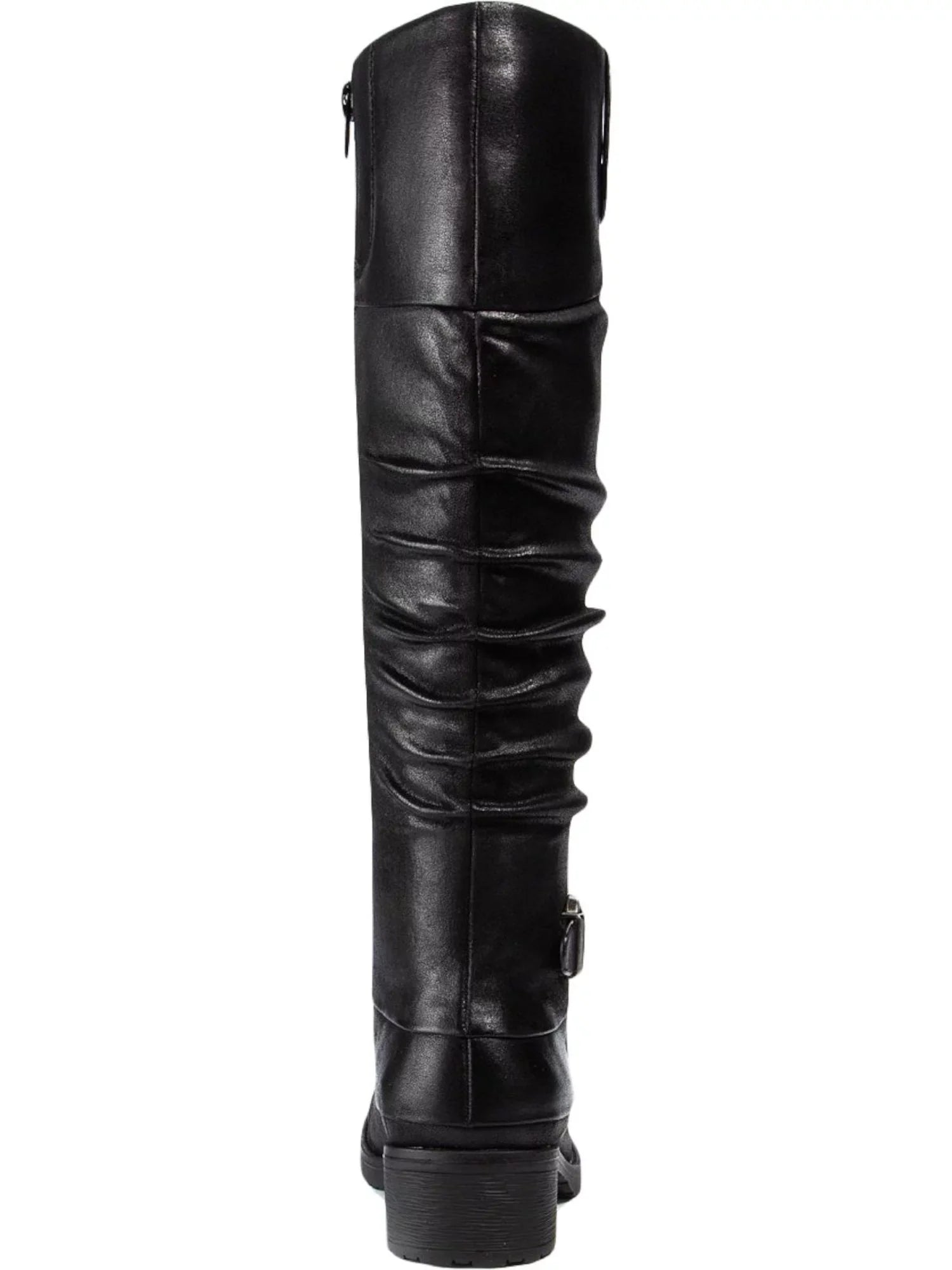 BARETRAPS Womens Black Stretch Gore Side Pull Tab Latch Accent Cushioned Onika Round Toe Block Heel Zip-Up Boots Shoes 11 M