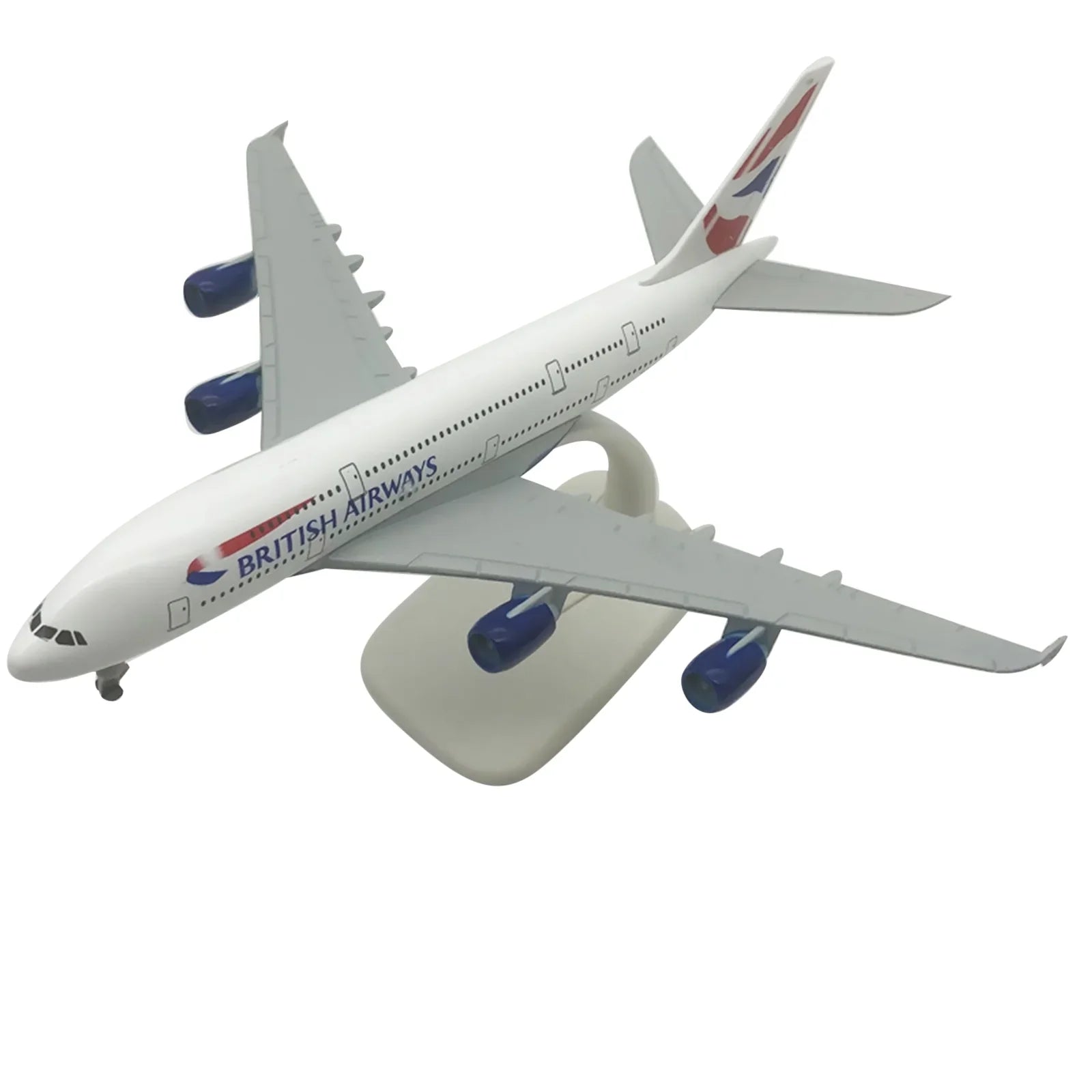 British Airways A380 Alloy Plane Model Retro and Elegant Decoration Aircraft Model Living Room or Display Room
