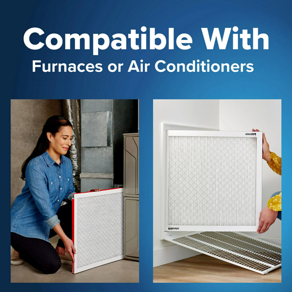 Filtrete 17.5x23.5x1 Air Filter, MPR 1000 MERV 11, Allergen Defense, 4 Filters