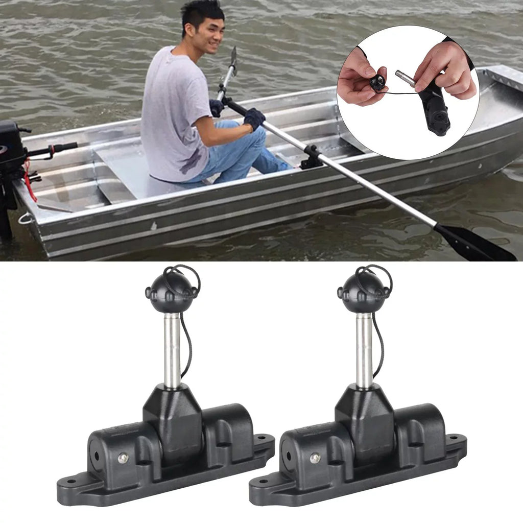 2 Pack Universal Oar Holders Rack Paddle Lock Support Holder Inflatable Watercraft Dinghy Raft Kayak Canoe Accessories All