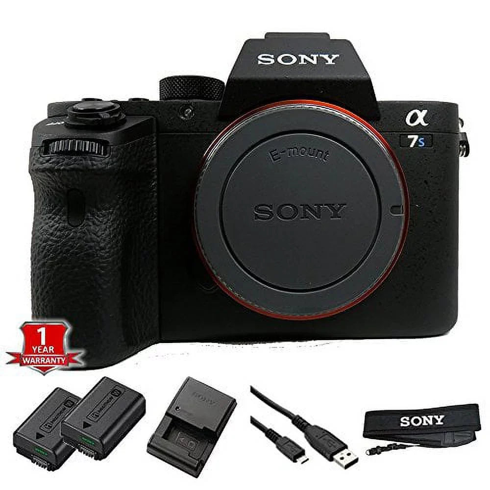 Sony a7S II ILCE7SM2/B 12.2 MP E-mount Camera with Full-Frame Sensor, Black (International Model) No Warranty