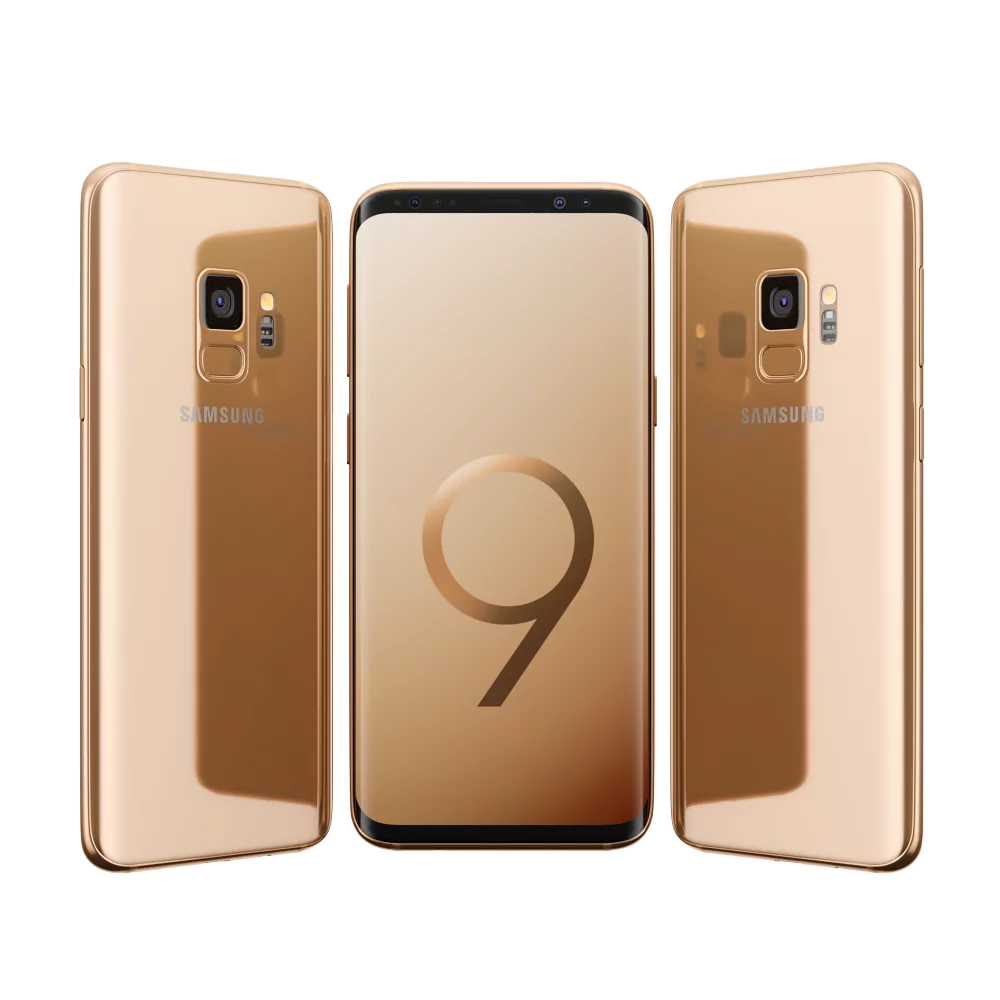 Restored Samsung Galaxy S9 G960U 64GB Sunrise Gold Unlocked (Refurbished)