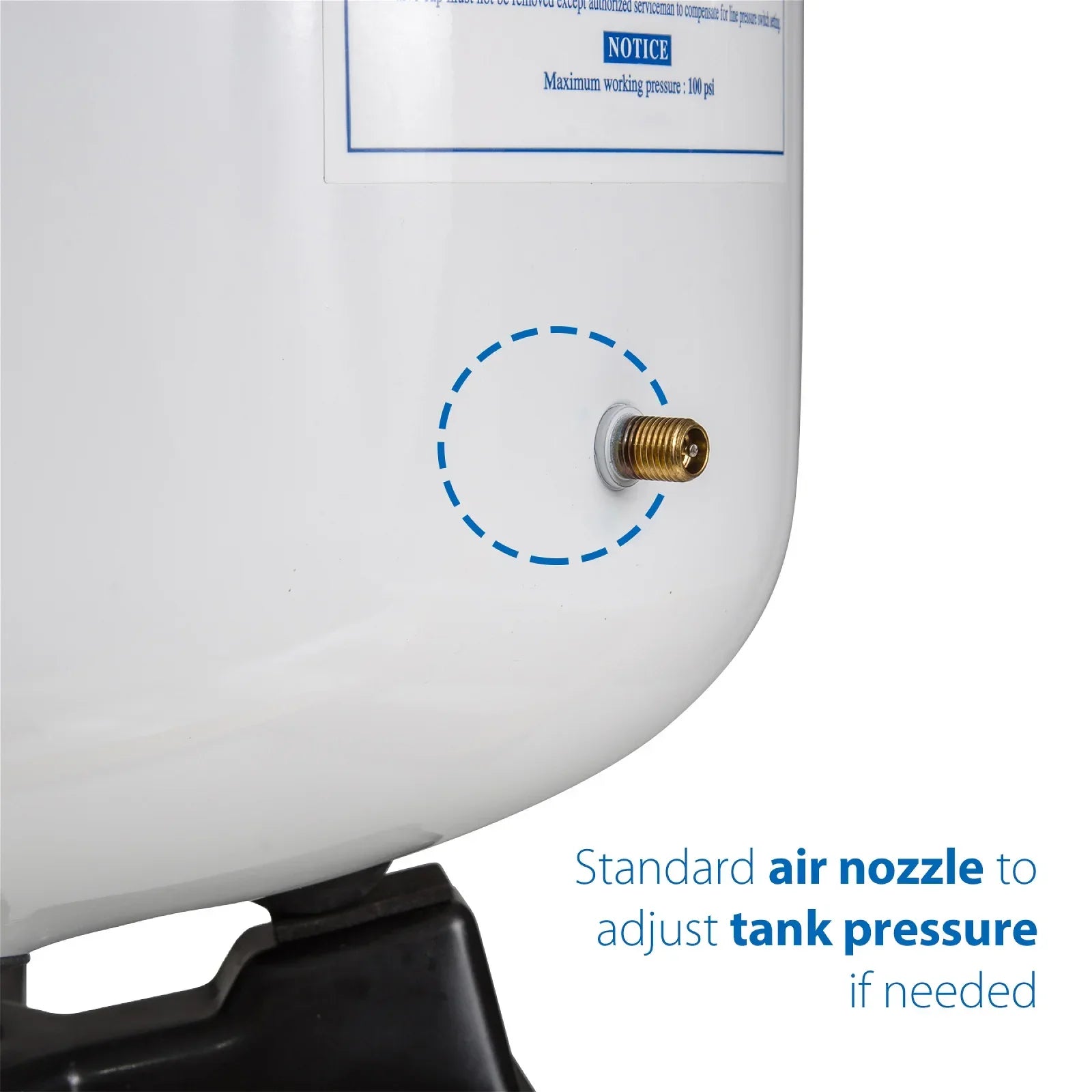 iSpring T55M 5.5 Gallon Residential Pre-Pressurized Water Storage Tank Reverse Osmosis (RO) Systems