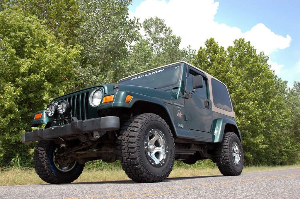 Rough Country 2" V2 Suspension Lift Kit 97-06 Jeep Wrangler TJ/LJ - 65870 Fits select: 1998-2002 JEEP WRANGLER / TJ SPORT, 1997 JEEP WRANGLER / TJ SE