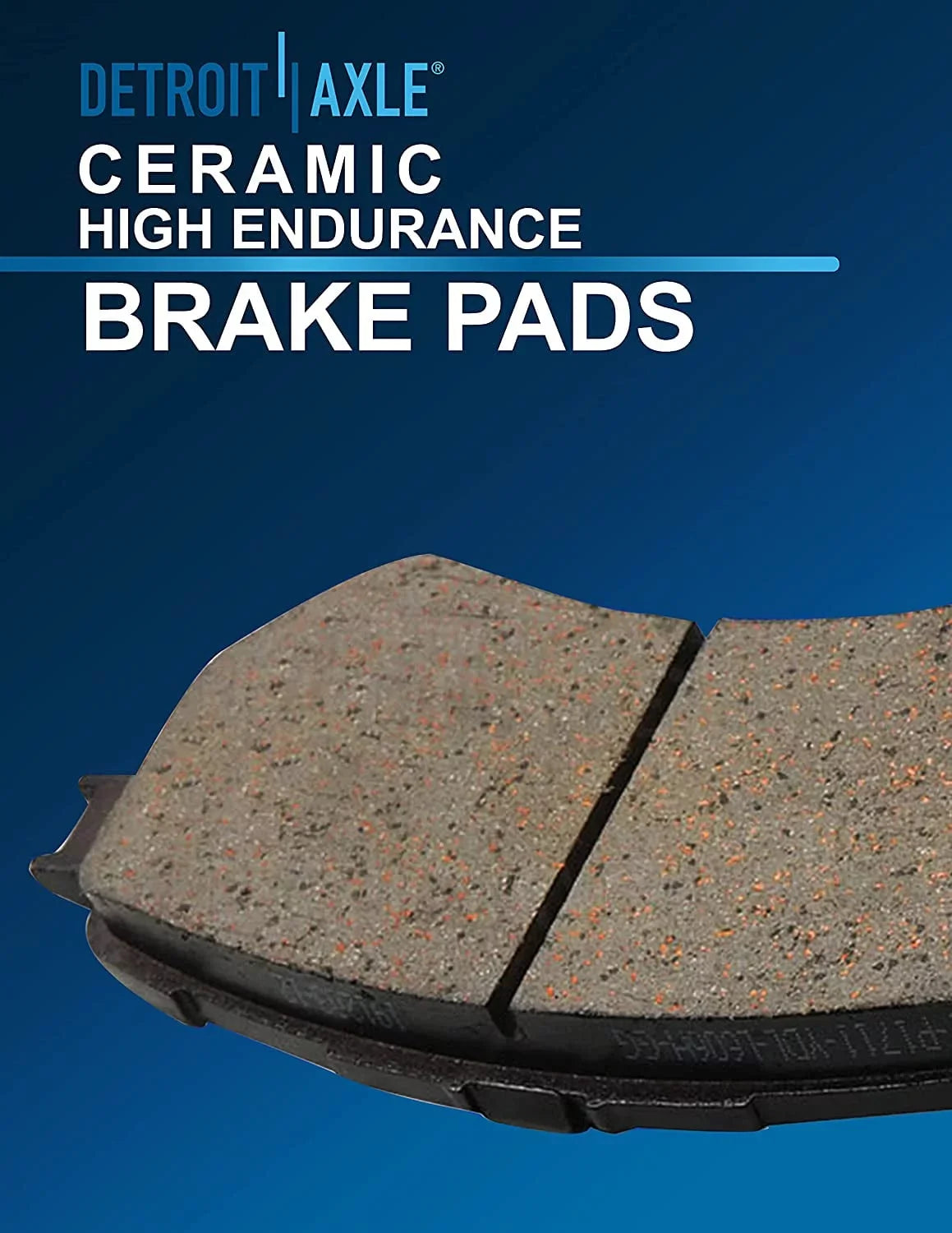 Detroit Axle - Rear Brake Kit 2003-2011 Ford Crown Victoria Mercury Grand Marquis, 2003-2004 Mercury Marauder Brake Rotors and Ceramic Brakes Pads Replacement: 11.61" Rotors