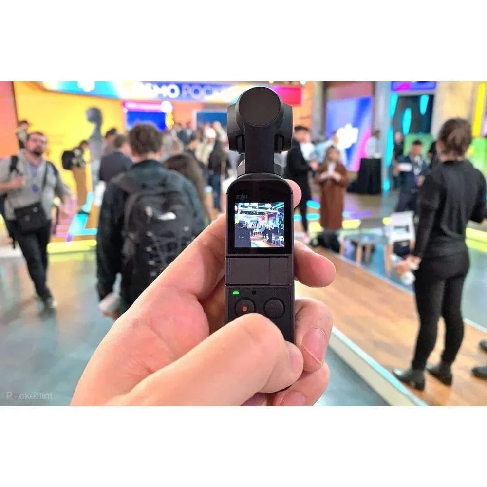 Open Box DJI Osmo Pocket Touchscreen Handheld 3-Axis Gimbal Stabilizer Camera