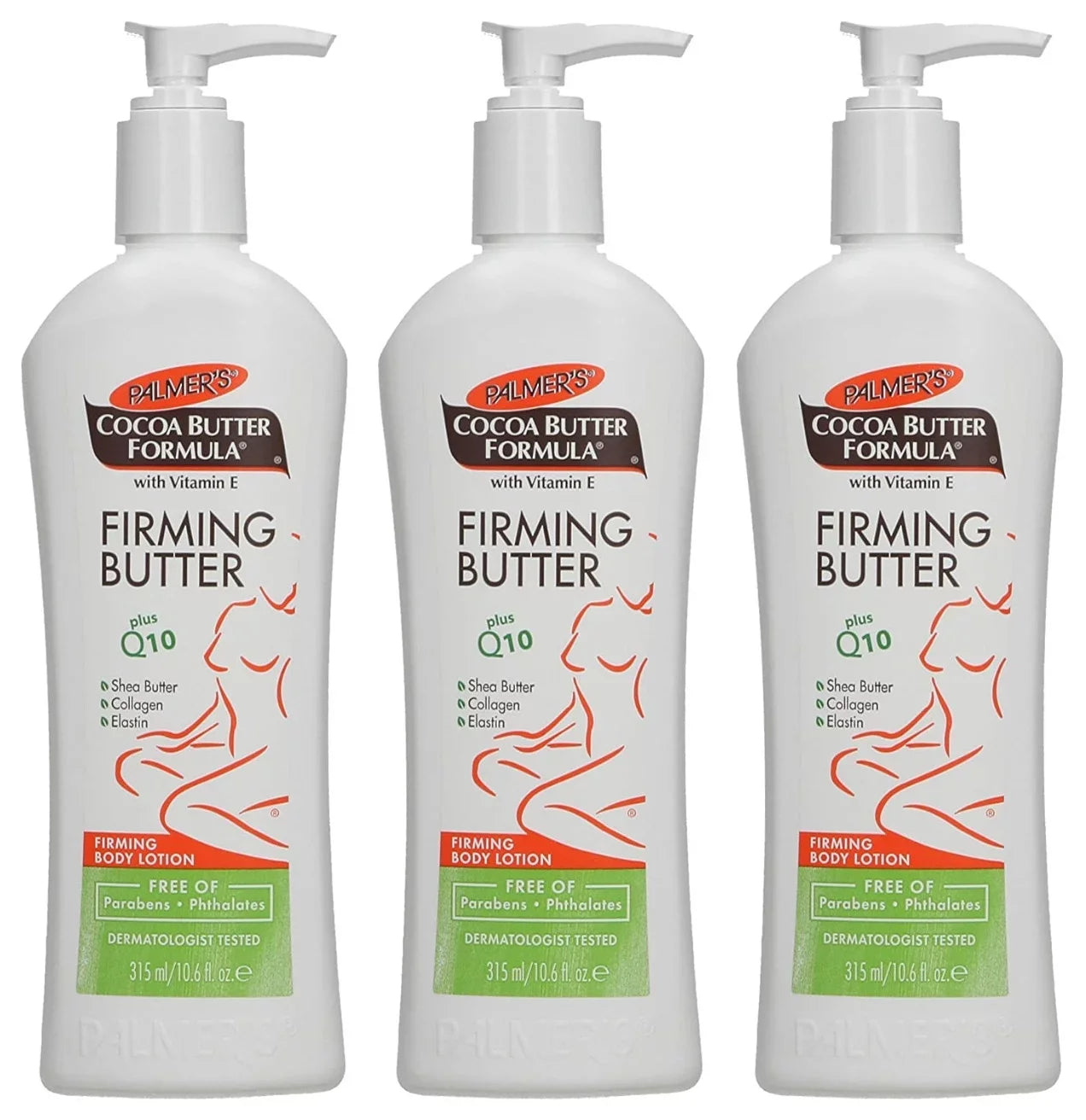 Palmer's Cocoa Butter Formula Firming Butter 10.60 oz (Pack of 3)