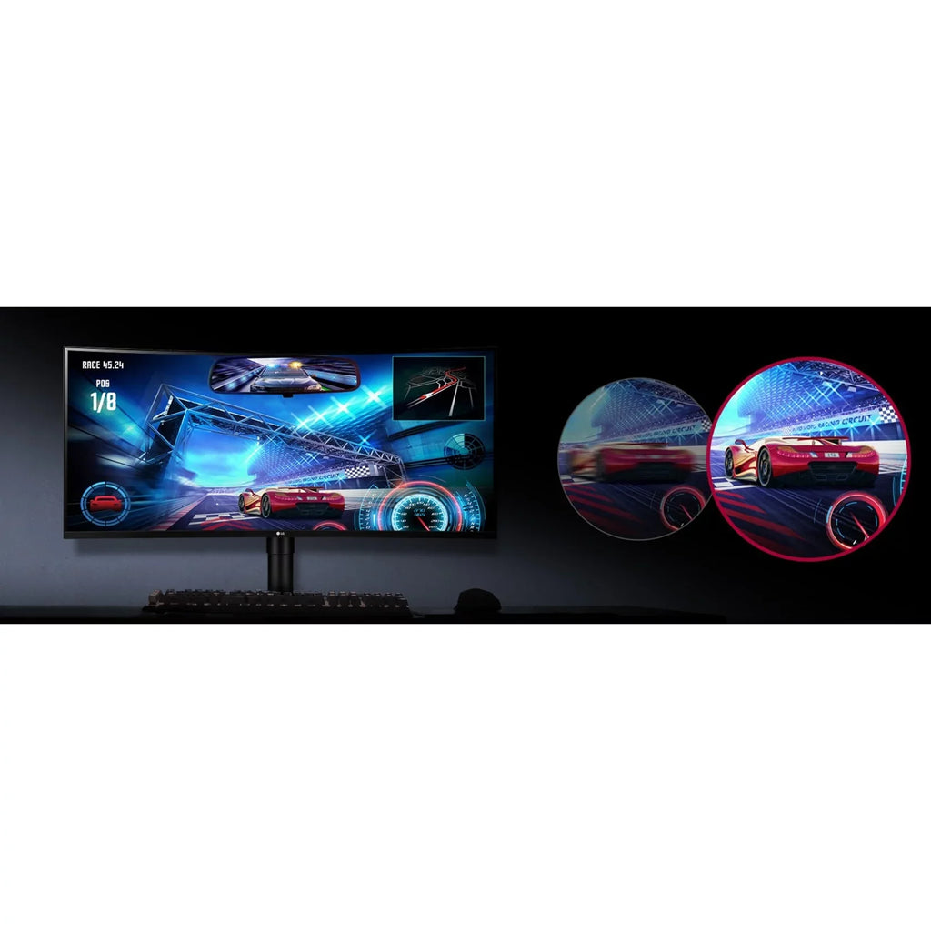 LG Ultrawide 35WN65C-B 35" Class WQHD Curved Screen Gaming LCD Monitor, 21:9
