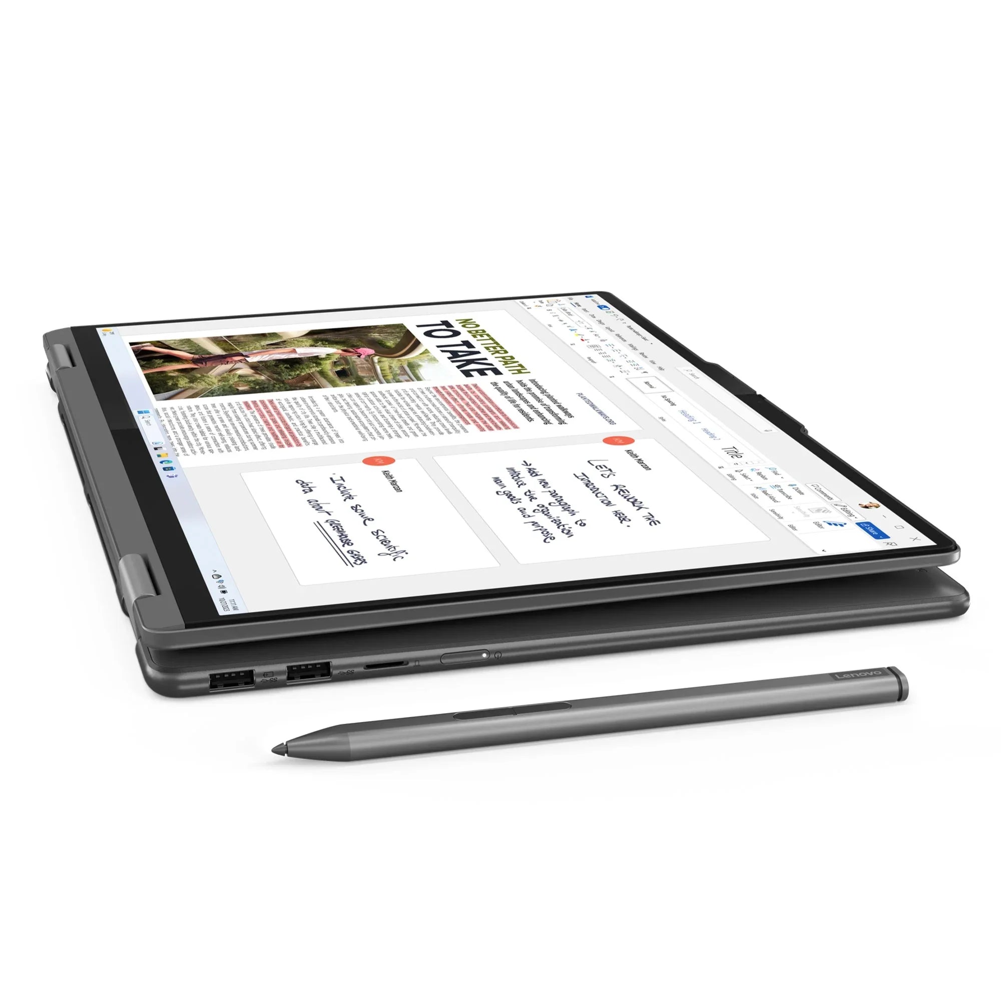 Lenovo Yoga 7i 2-in-1 Laptop, 16" IPS Glass, 125U, Graphics, GB, 1TB SSD