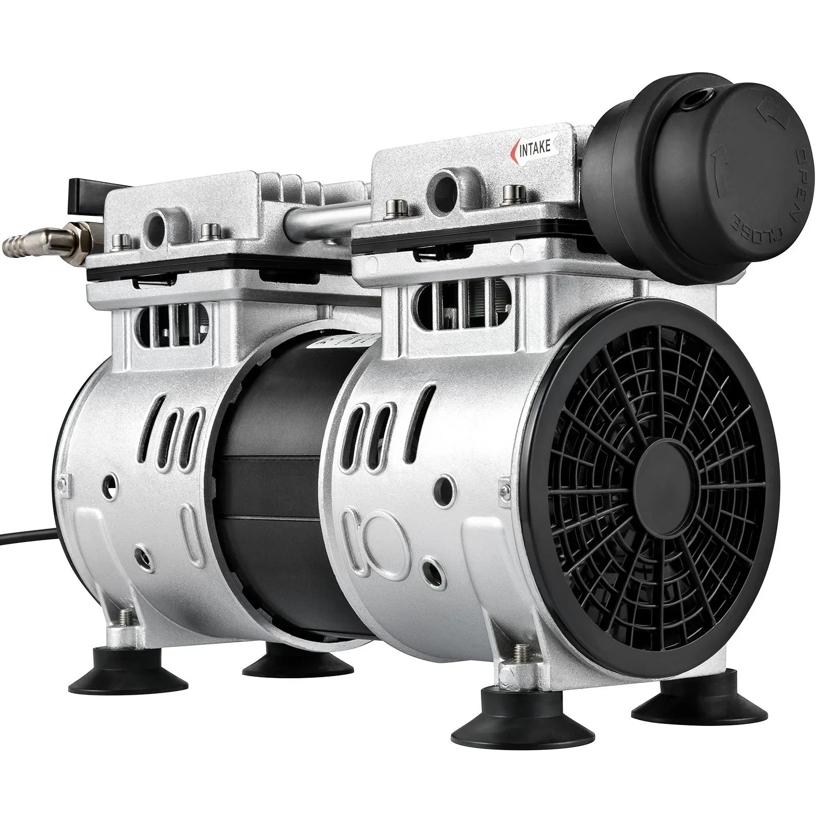 VEVOR 3/4 HP Pond Aerator 3 Acres, 4.7 CFM Lake Aeration System with 100' Weighted Tubing & 10" Membrane Diffuser Deep Water Aeration