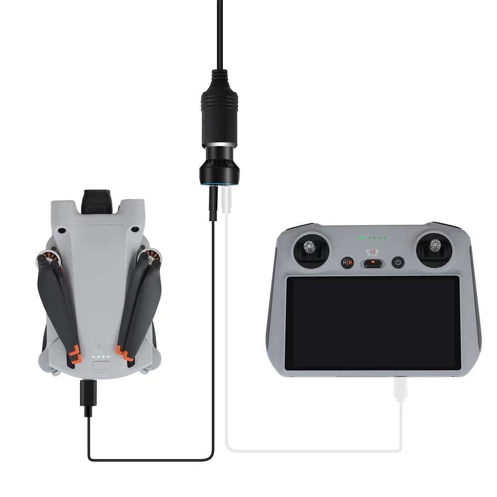 Super Fast USB-C Charging Adapter QC3.0 PD Car Charger DJI Mini 2/Mini 3 Pro