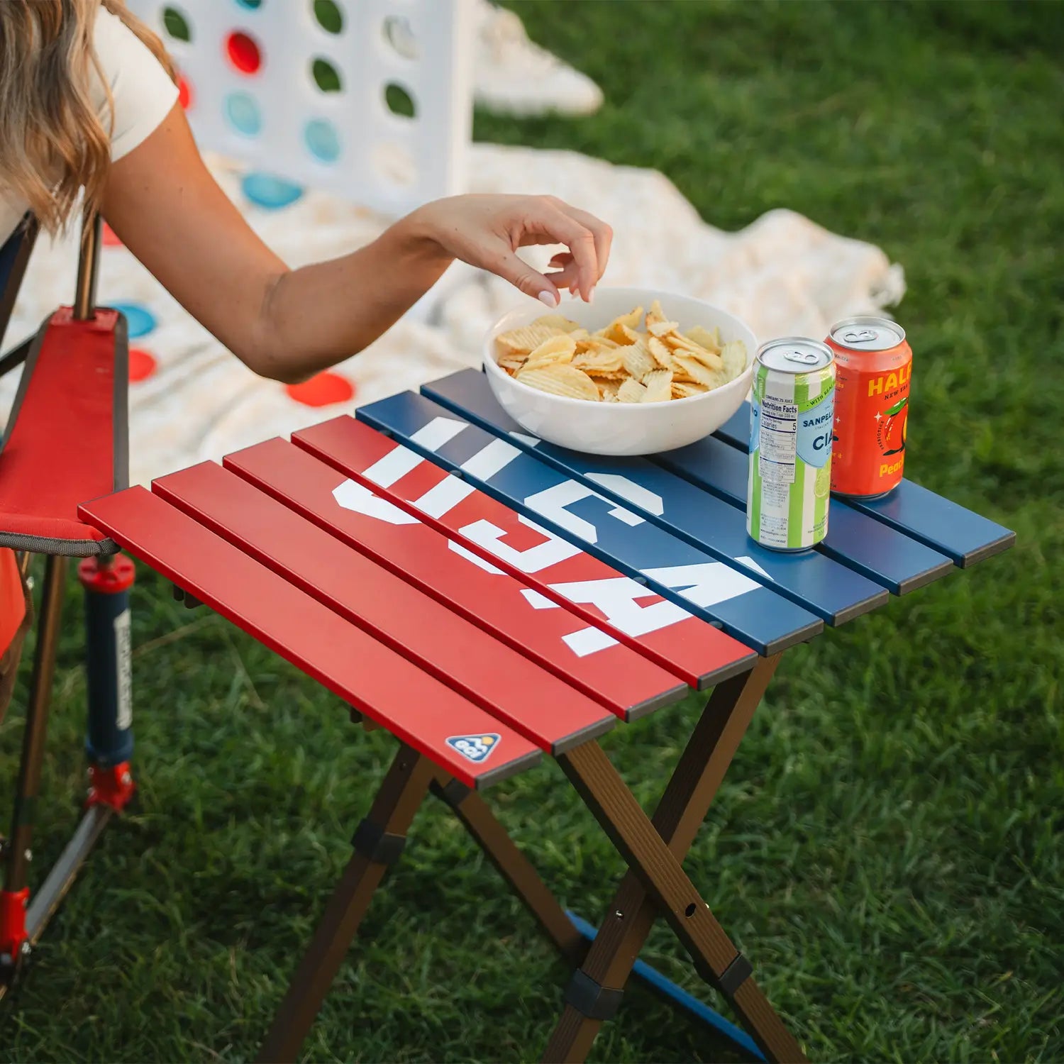 Compact Camp Table 20™ - USA Anniversary Deluxe | Reserve SP97