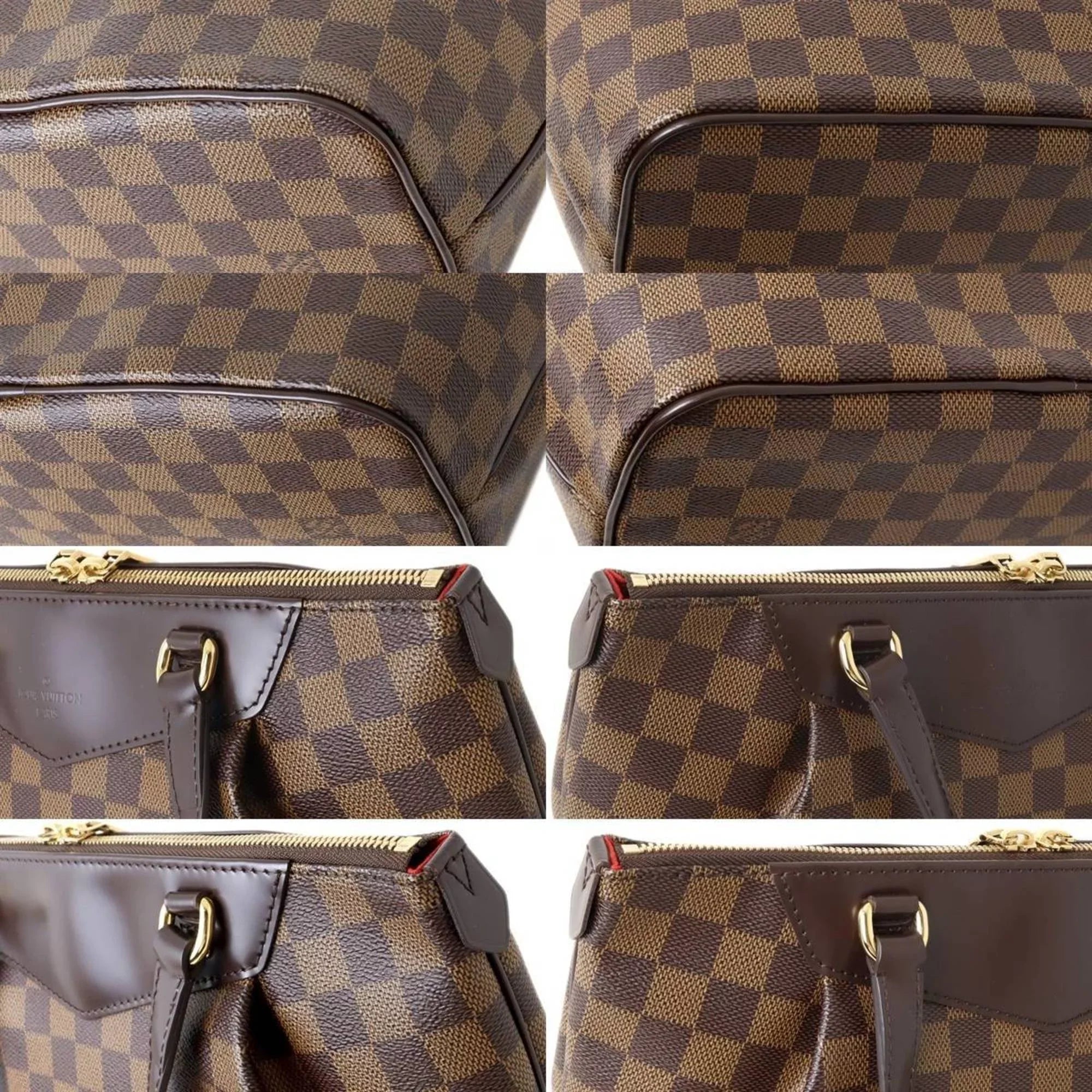 Pre-Owned LOUIS VUITTON/ Louis Vuitton Westminster PM handbag shoulder bag Damier Ebene N41102 (Good)