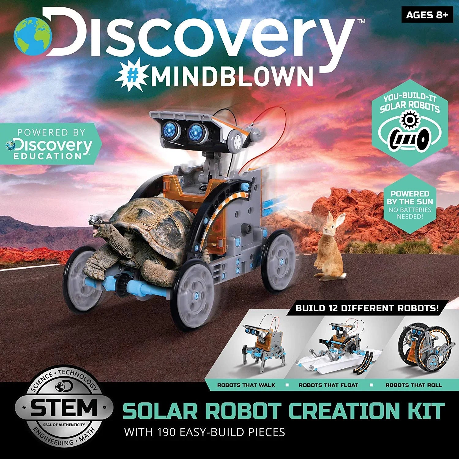 Coating Kids Mindblown STEM 12-in-1 Solar Robot
