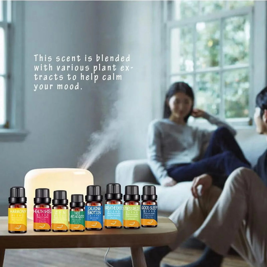 drdong-Natural and Pure TOP 12 Premium Essential Oil Blends-Breathe Ease, Health Shield, Calming…