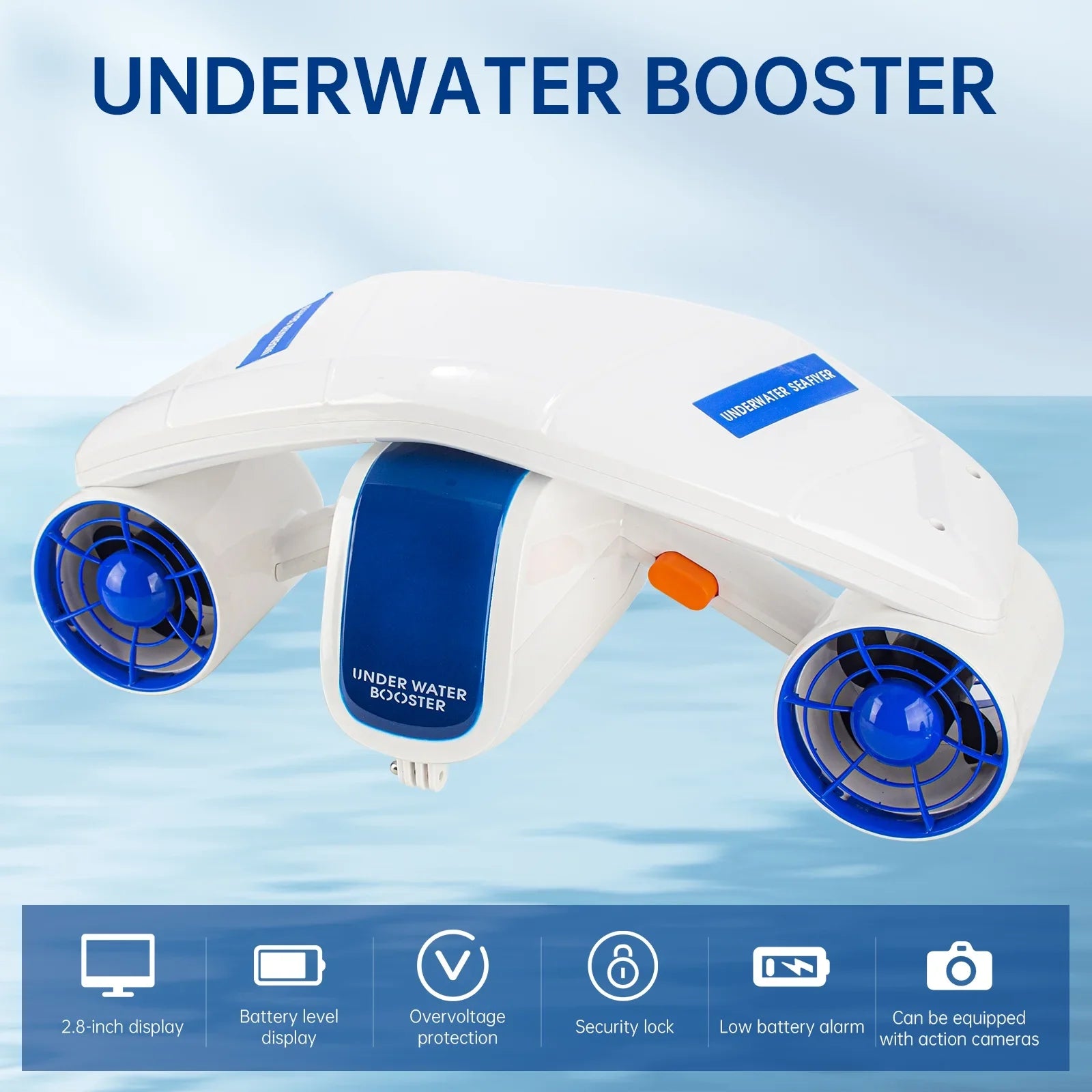 Bisofice Water Diving Underwater Booster Sea Enthusiasts