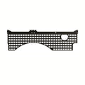 Putco 195401 Molle Panel Fits 17-21 Titan Fits select: 2017 NISSAN TITAN S, 2019 NISSAN TITAN SV/PLATINUM/PRO-4X/PLATINUM RESERVE