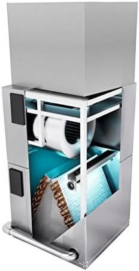 Whole House PCO UV-C Light System With tivated Carbon Filter With Magnet For HV Air Conditioning Coil. 16.75" Long