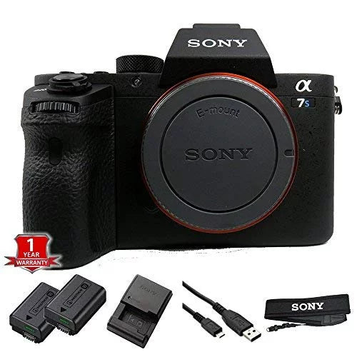 Sony a7S II ILCE7SM2/B 12.2 MP E-mount Camera with Full-Frame Sensor, Black (International Model) No Warranty