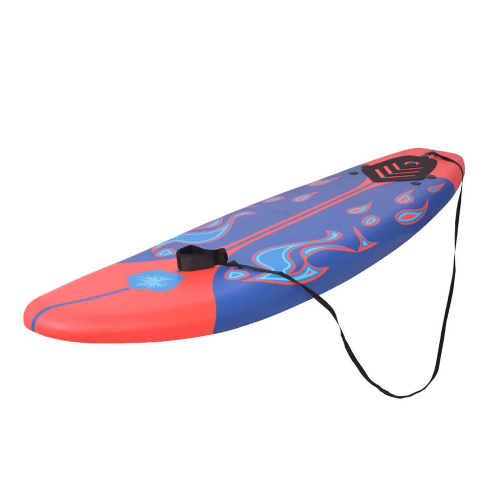 Anself Surfboard with Leash and Fins, Beach Surfing Board Kit Beginners Youth and Adults 66.9 x 18.4 x 3.1 Inches (L x W x T)