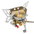 Tomshoo Windproof Backpacking Stove, 6800W High Gases, Adjustable Valve Cooking Camping Picnic Hiking