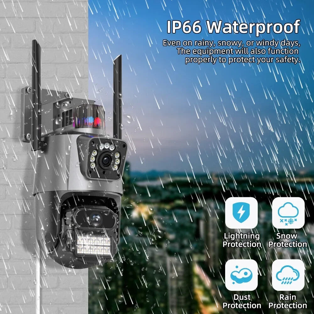Jahyshow IP66 Outdoor Waterproof - Strong and Reliable All Your Security Needs