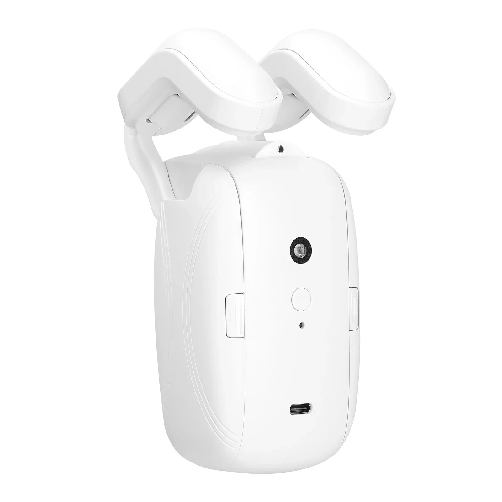 Htovila WiFi Intelligent Curtain Motor Electric Curtain Robot Automatic Opener No Wiring with Gateways Support APP Remote Control Timer Setup & Sensing with Home Roman Rod