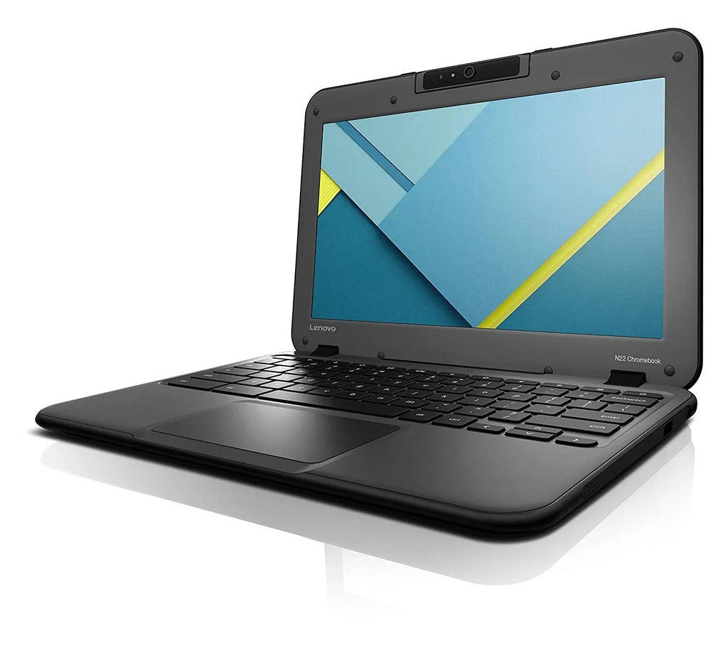 Restored Lenovo Chromebook N22 80SF Series 4GB 16GB LCD 11.6" Display in Black (Refurbished)