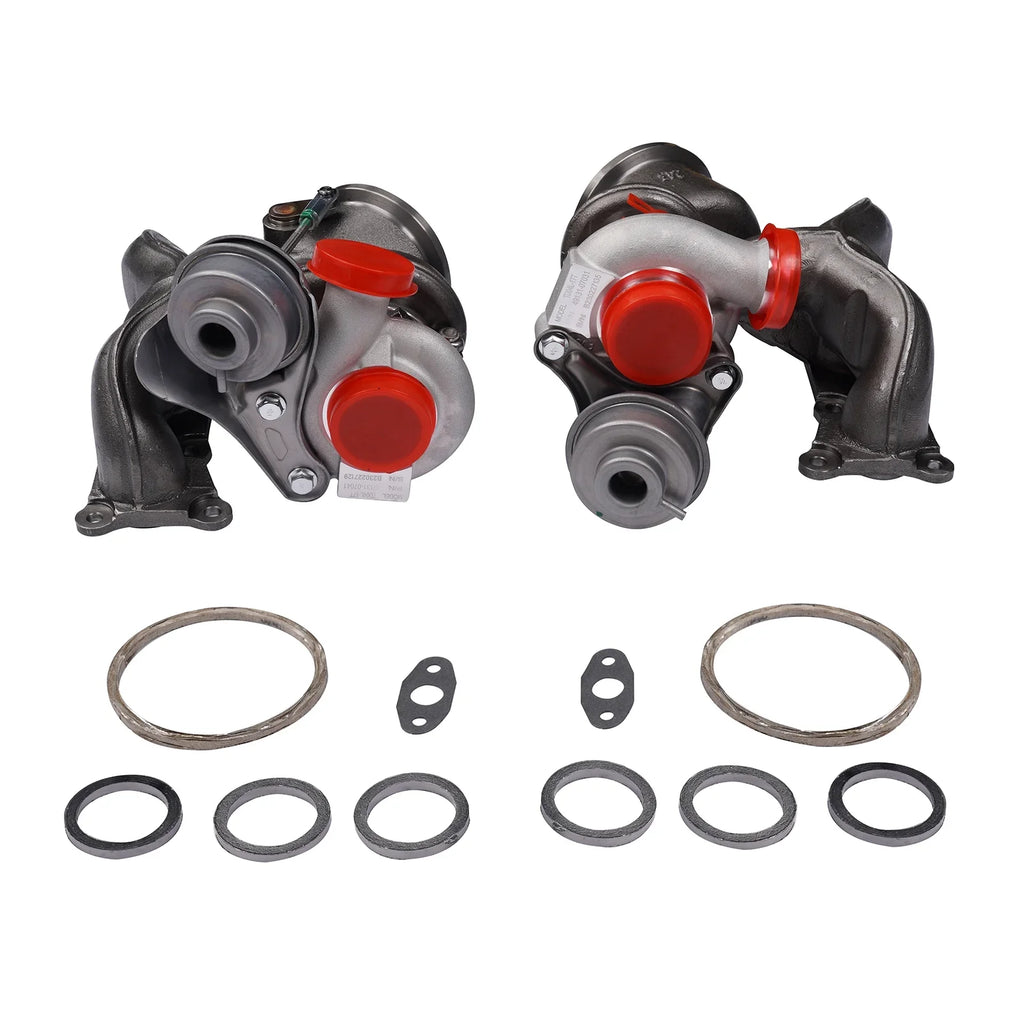 Pair Turbocharger Upgrade BMW N54 E90 E91 E92 E93 335i 335xi 3.0L 2007-2010 TD04L 17T 11654555419 11654555418 4913107041 4913107031