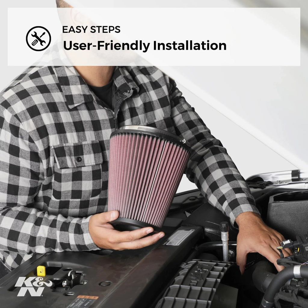 K&N Engine Air Filter: High Permance, Premium, Washable, Industrial Replacement Filter, Heavy Duty: E-3988