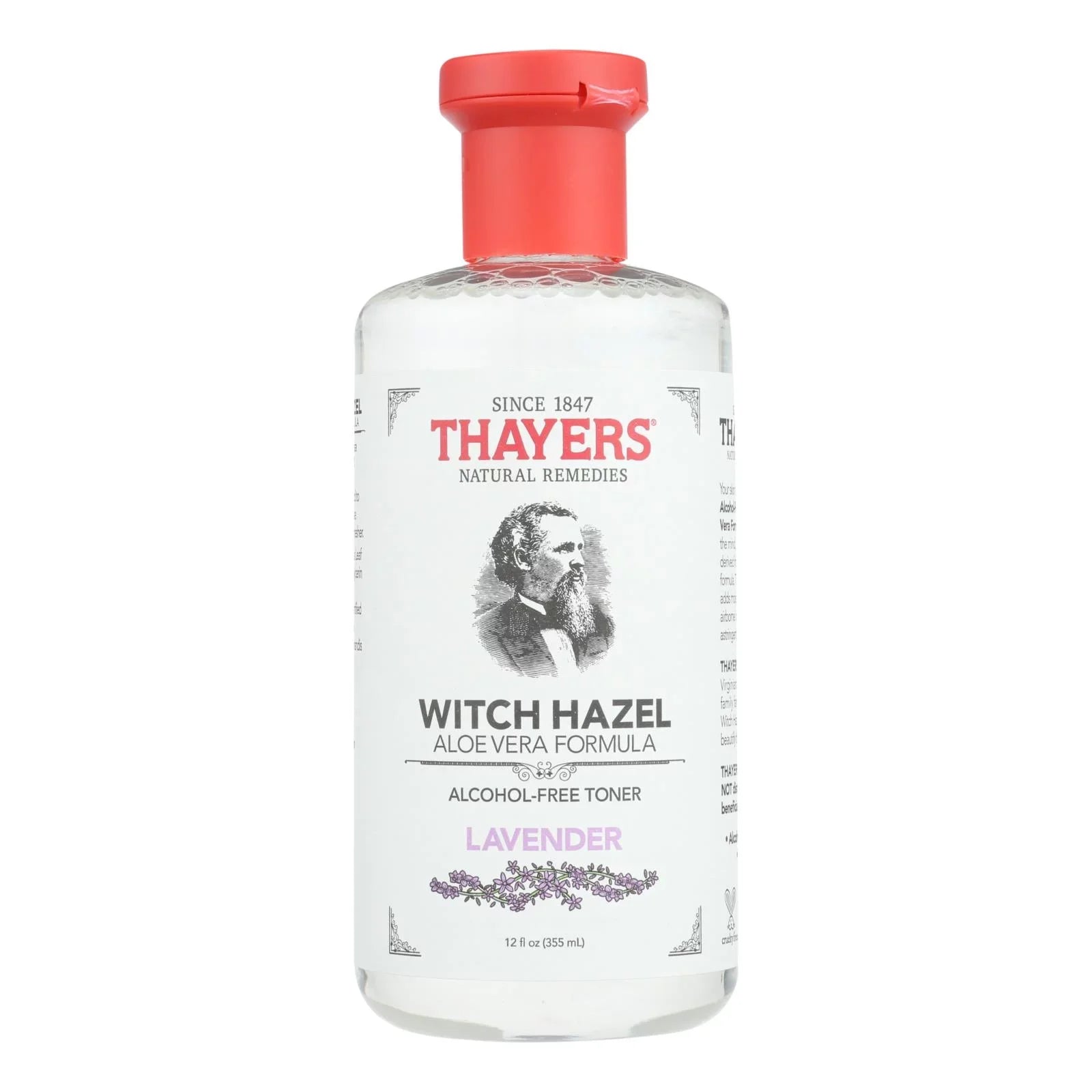 Thayers Witch Hazel With Aloe Vera Lavender - 12 Fl Oz (Pack of 2) - 2