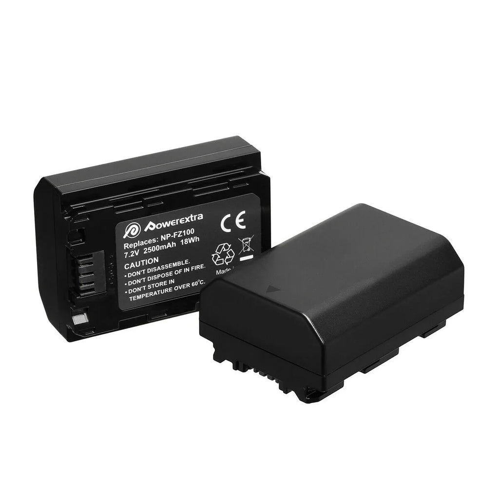 2500mAh Battery Sony NP-FZ100 Sony Alpha A9 A7 III A7R III DSLR Camera