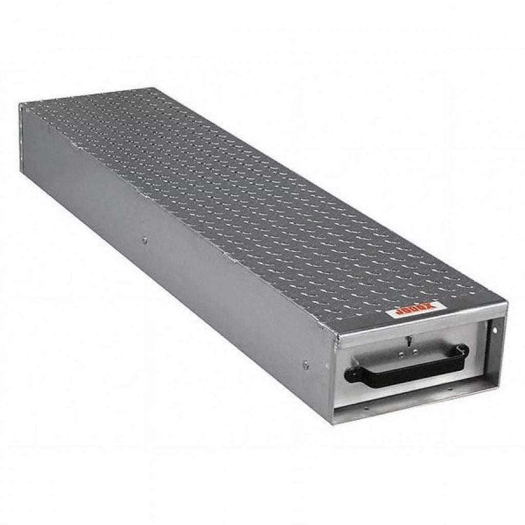 Jobox 1401980 1-Drawer Floor Model Heavy-Duty Aluminum Drawer - (12" W x 6" H x 50" L)