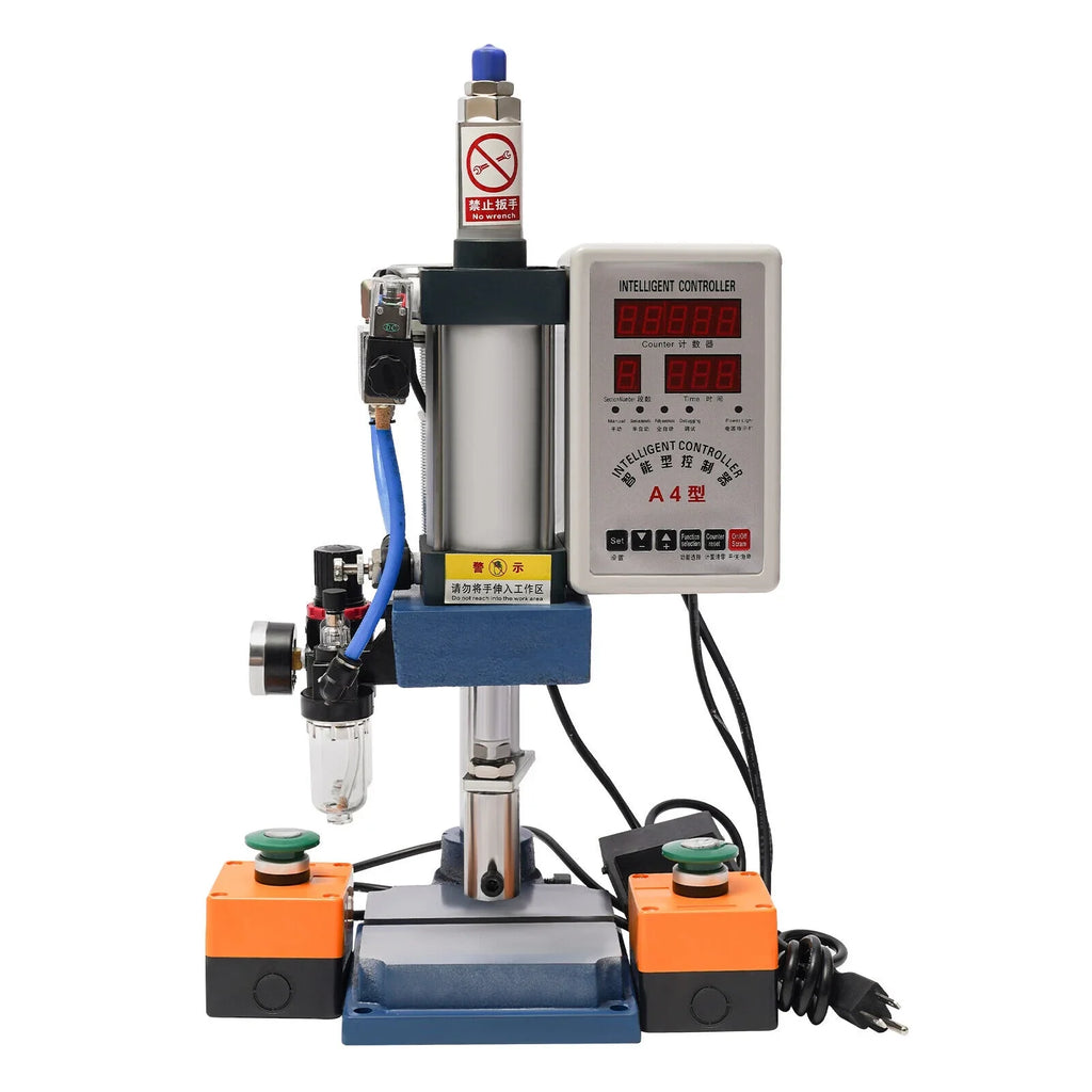 New 440lb Adjustable Pneumatic Punch Machine Press Equipment with Digital Controller, 4V210-8