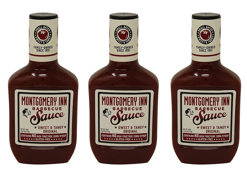 Montgomery Inn Barbecue Sauce, Original, 18oz (Pack of 3)