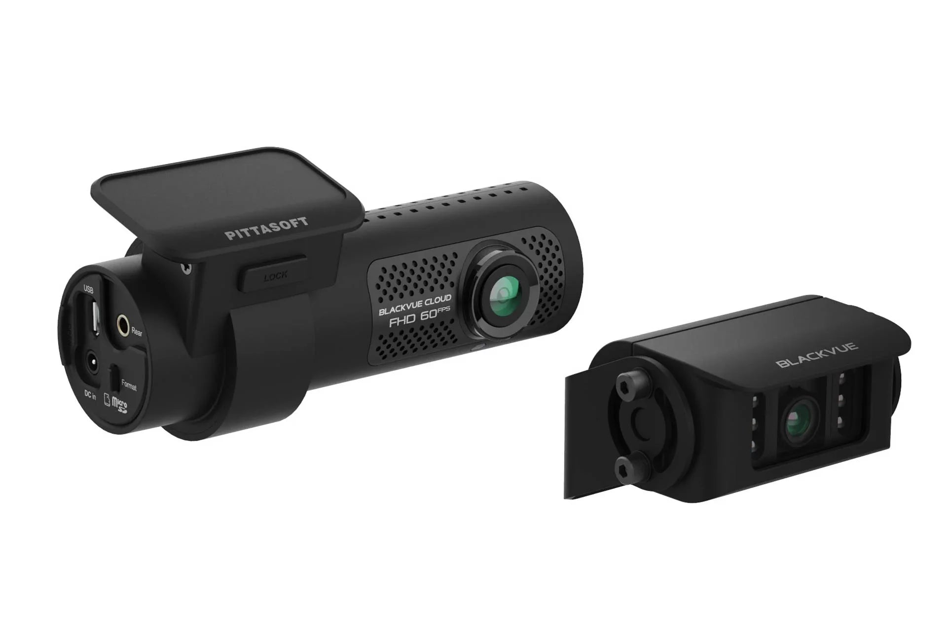 BlackVue DR770X-2CH-TRUCK Front + Waterproof Exterior Dash Cam With 64GB Card | Cloud-Ready 1080p 60FPS GPS & WiFi