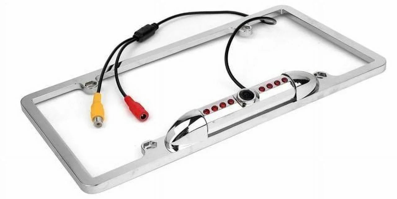 FOR KENWOOD DNN991HD DNN-991HD NIGHT VISION COLOR REAR VIEW CAMERA SILVER FRAME