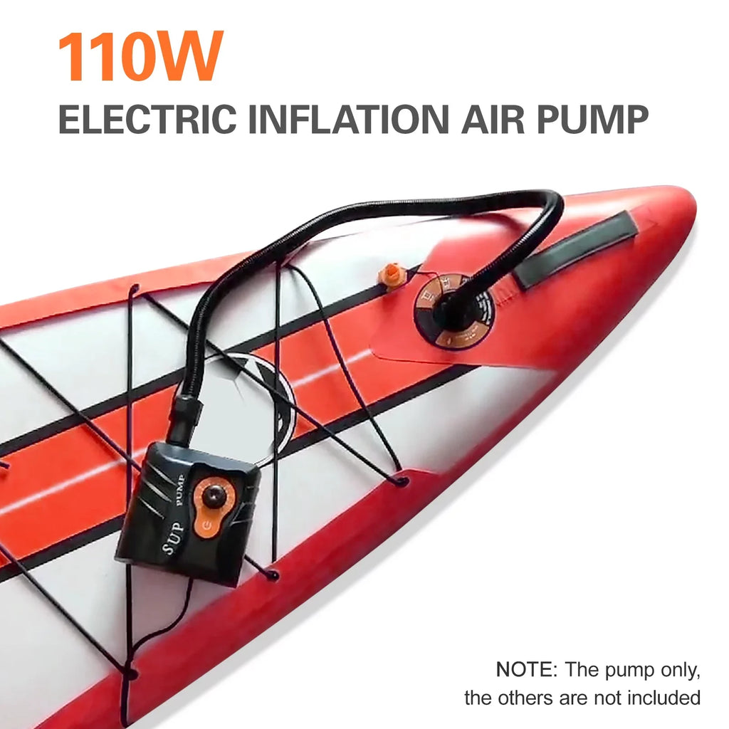 STERMAY 16PSI Electric Inflation Air Pump with 6PCS Nozzles Inflatable and Craft