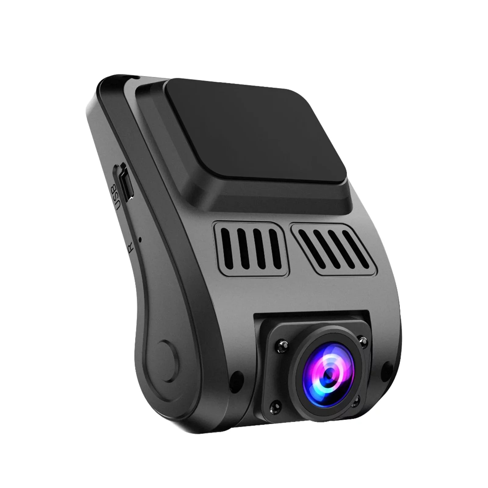 Tomshoo Dash Cam 1080P Front and 720P Rear Dual Recording DVR, Hidden Camera, Loop Recording Dash Camera Shaking Driving Recorder