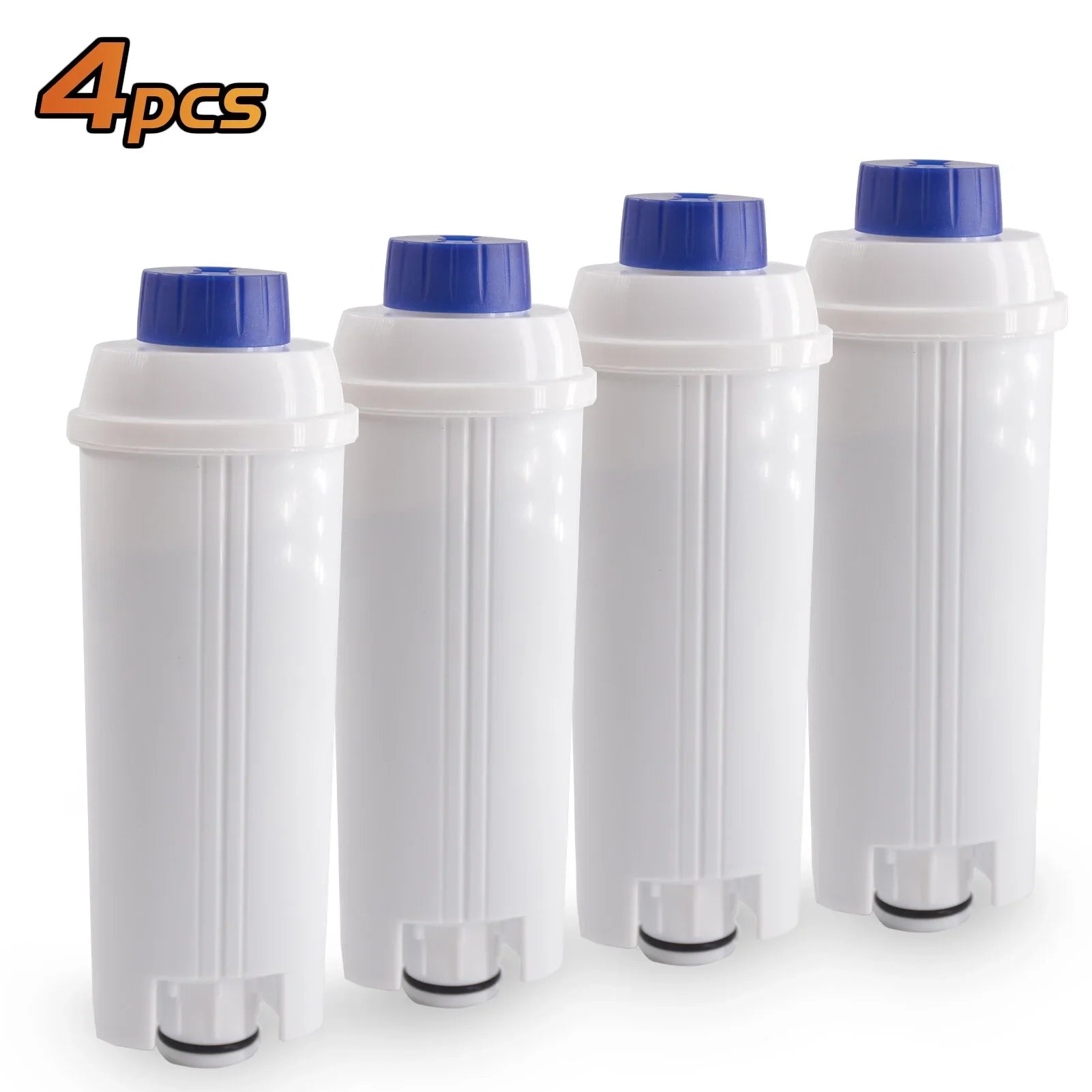 4Pcs Coffee Replacement Filter Cartridge Replacement Filter Coffee Filter with Delonghi DSL C002 Maker Machine Coffee Machine Accessory Water Filter Coffee Maker