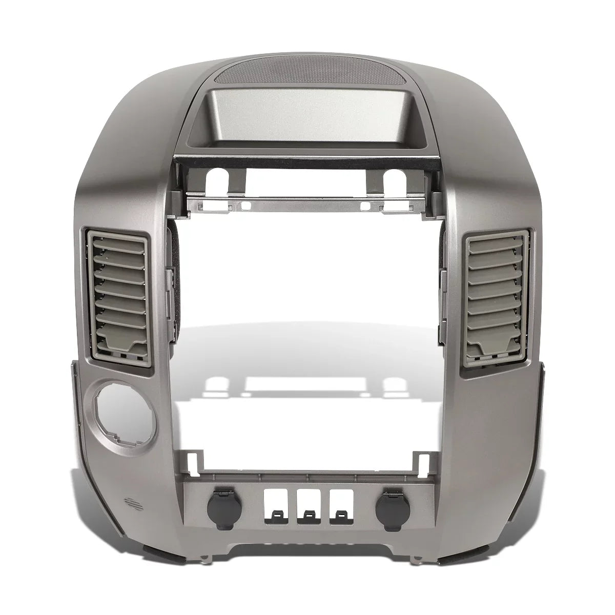 DNA Motoring ZTL-Y-0162 For 2004 to 2006 Nissan Titan Armada SE XE Factory Style Instrument Panel Lid Console Dash Bezel with Center Speaker 05