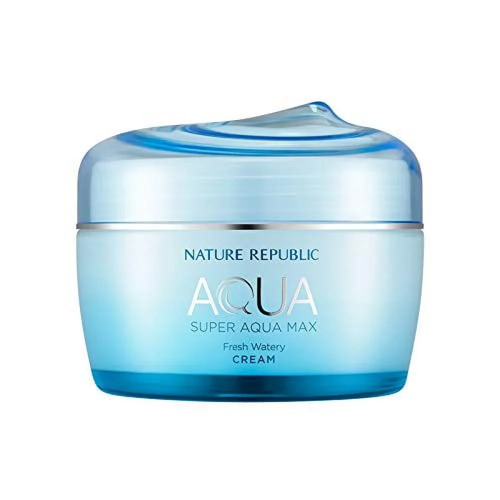 Nature Republic Super Aqua Max Fresh Watery Cream Oily Skin, 80 Milliliter