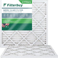 Filterbuy 18x18x1 MERV 13 Pleated HVAC AC Furnace Air Filters (2-Pack)