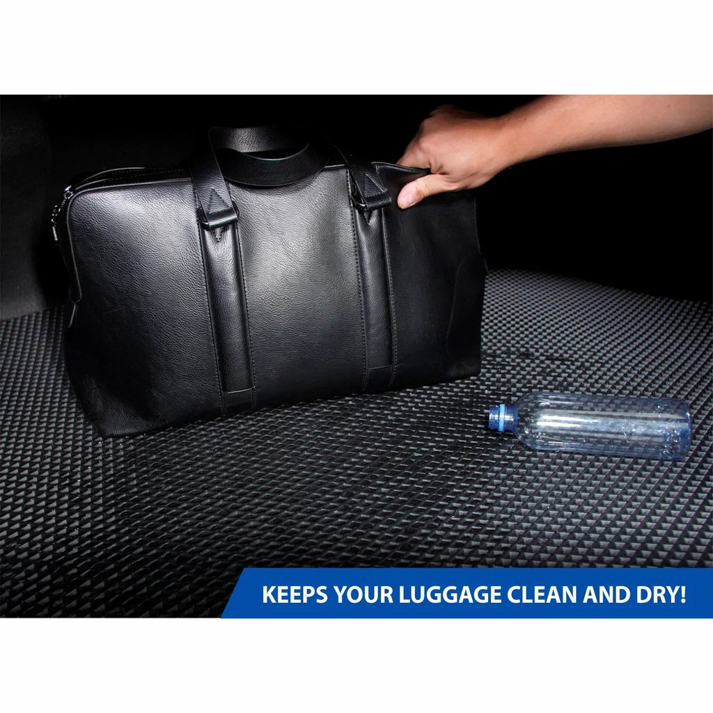 Goodyear Custom Fit Cargo Mat Liner Jeep Cherokee 2018-2023 - Heavy Duty Trunk Liner, Dimond Shape, Luggage with Waterproof, Liquid & Dirt Trapping Technology - Anti-Slip Cargo Liner-GY004560