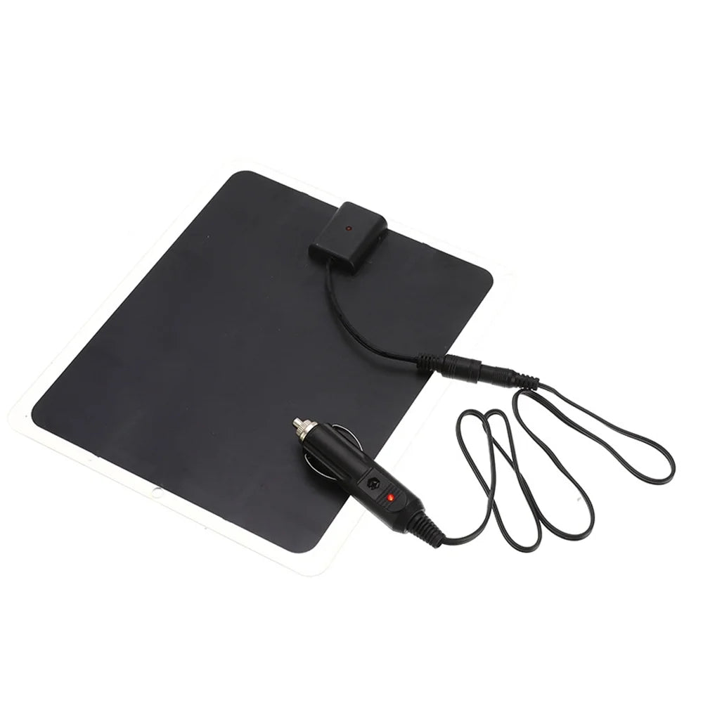 Aibecy 20W Monocrystalline Silicon Solar Panel Camping Hiking - Portable Charging Tool